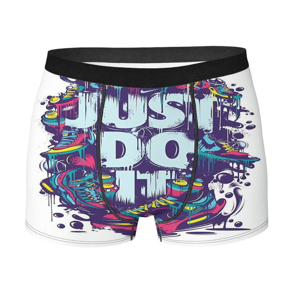 Just Do It Nike Art Shoes Men'S Boxer Briefs