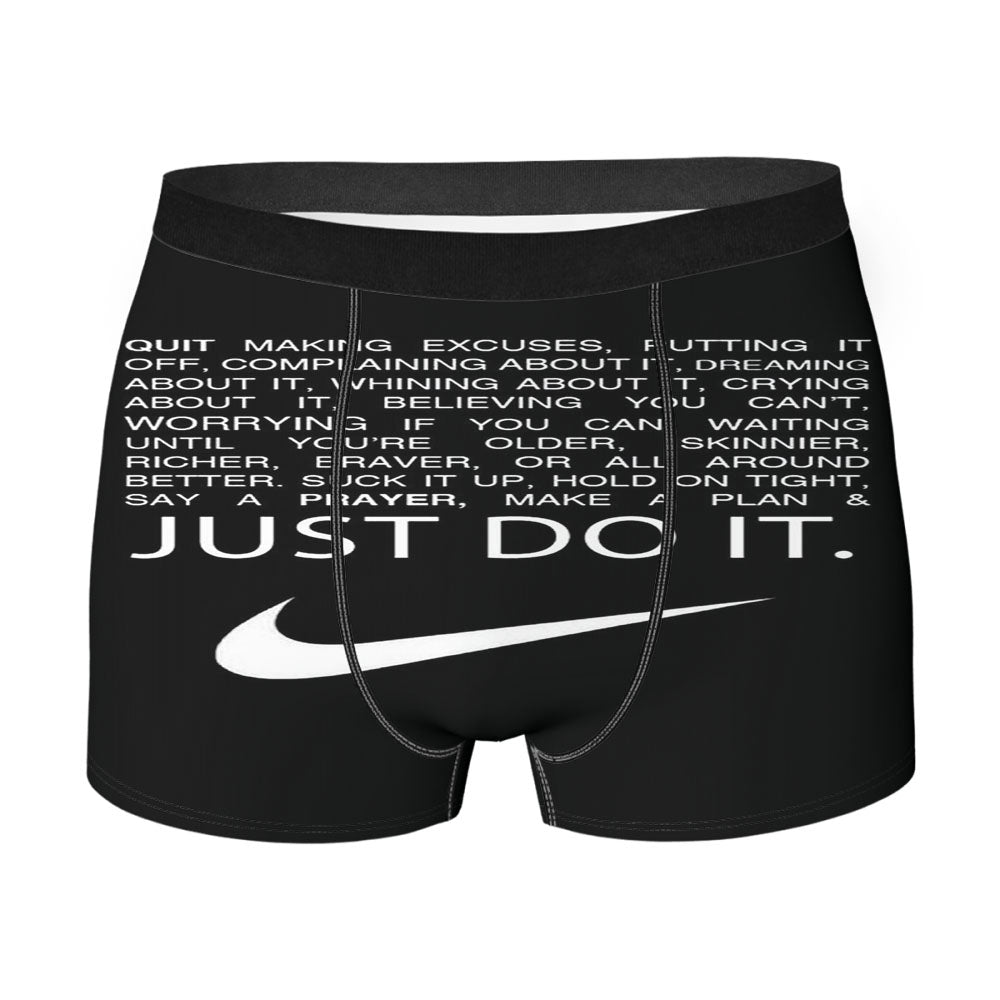 Just Do It Quotes Men'S Boxer Briefs