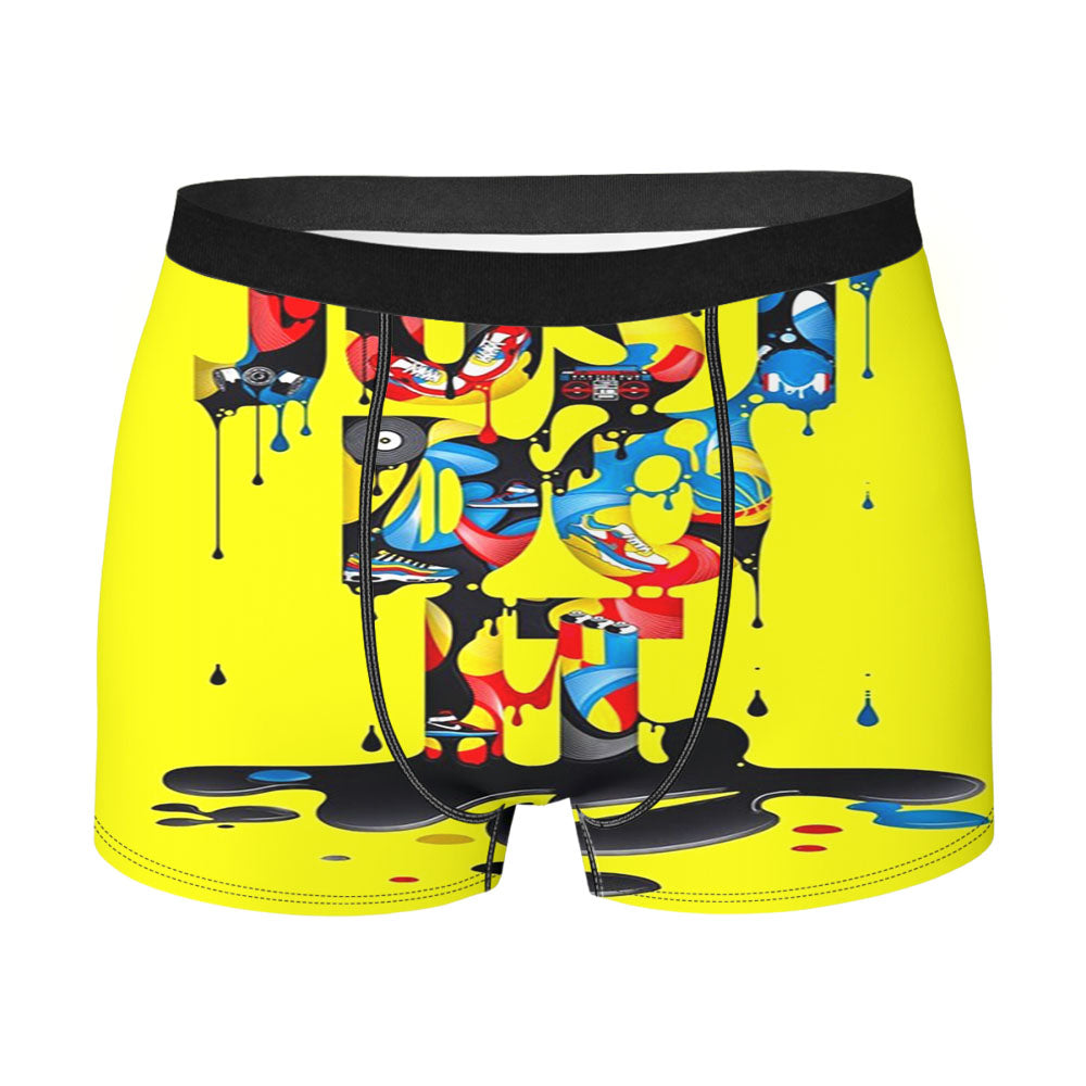 Just Do It Splash Art Men'S Boxer Briefs