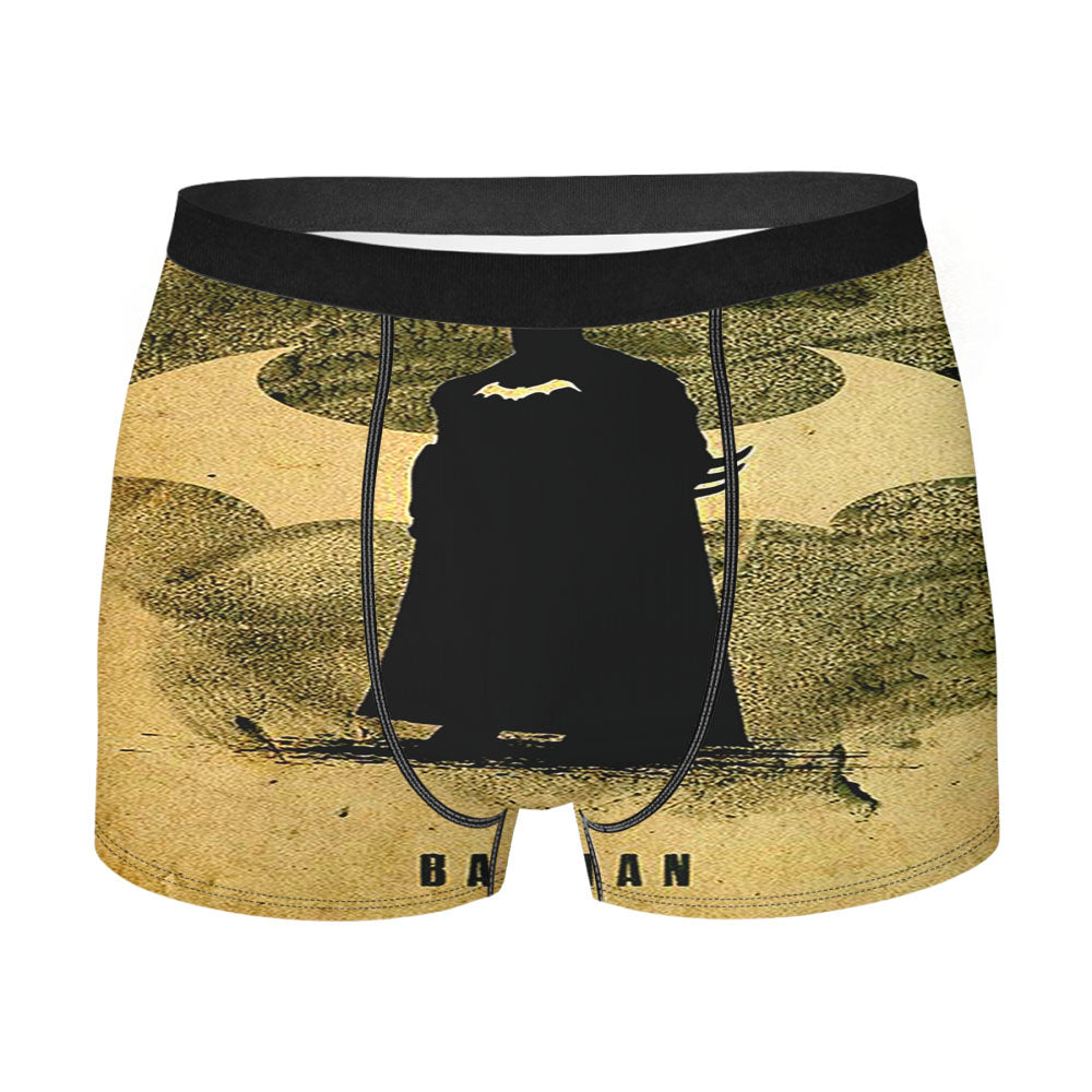 Justice League Silhouette Posters Batman Men'S Boxer Briefs