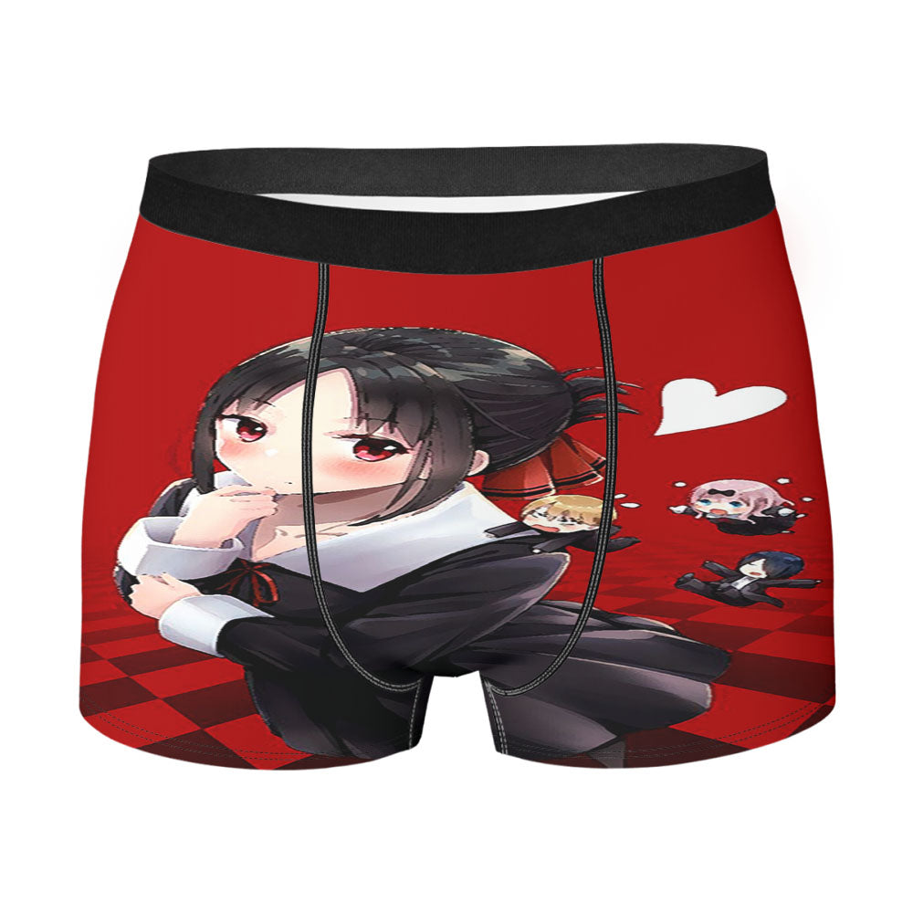 Kaguya Sama Anime Men'S Boxer Briefs