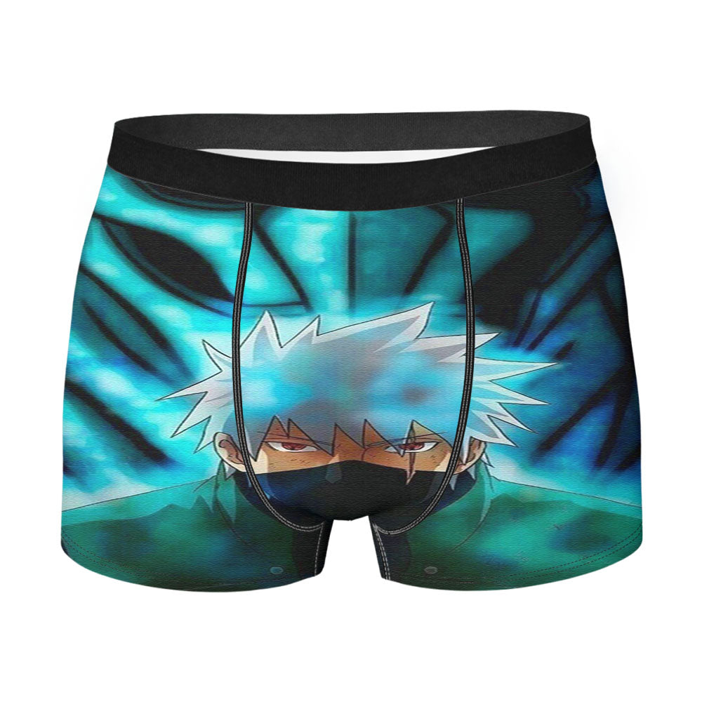 Kakashi Green Susanoo Biju Men'S Boxer Briefs