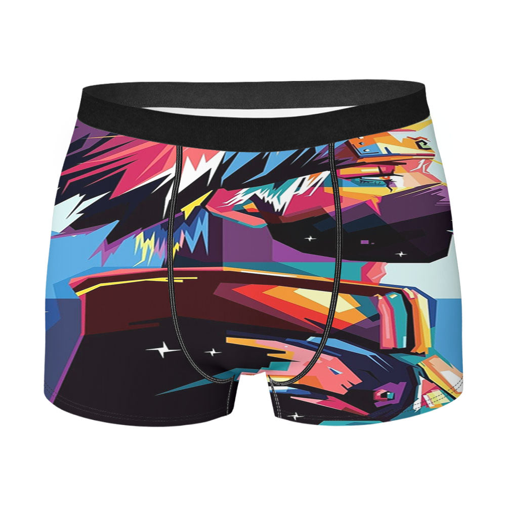 Kakashi Hatake Art Wallpaper Men'S Boxer Briefs