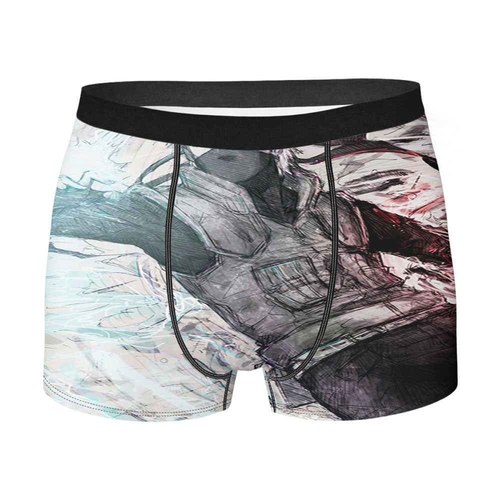 Kakashi Hatake Pencil Sketch Men'S Boxer Briefs