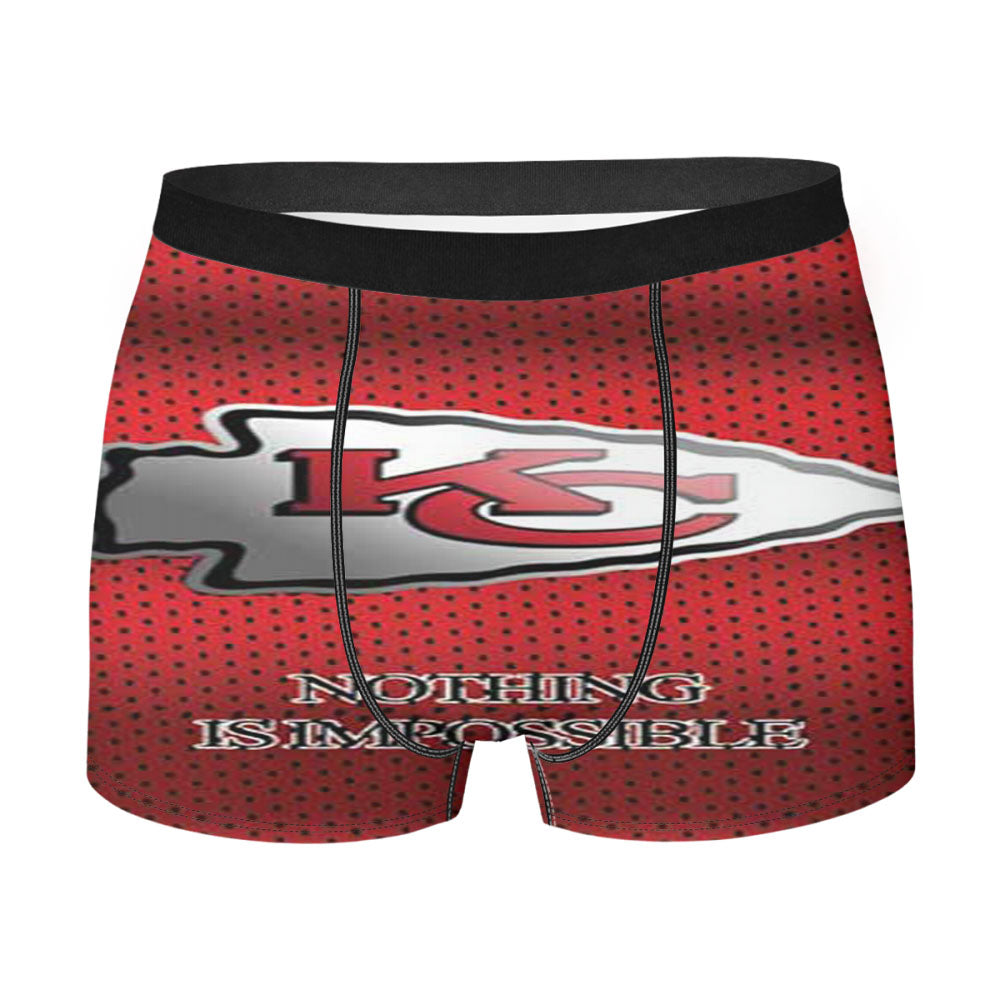 Kansas City Chiefs Nothing Is Impossible Men'S Boxer Briefs