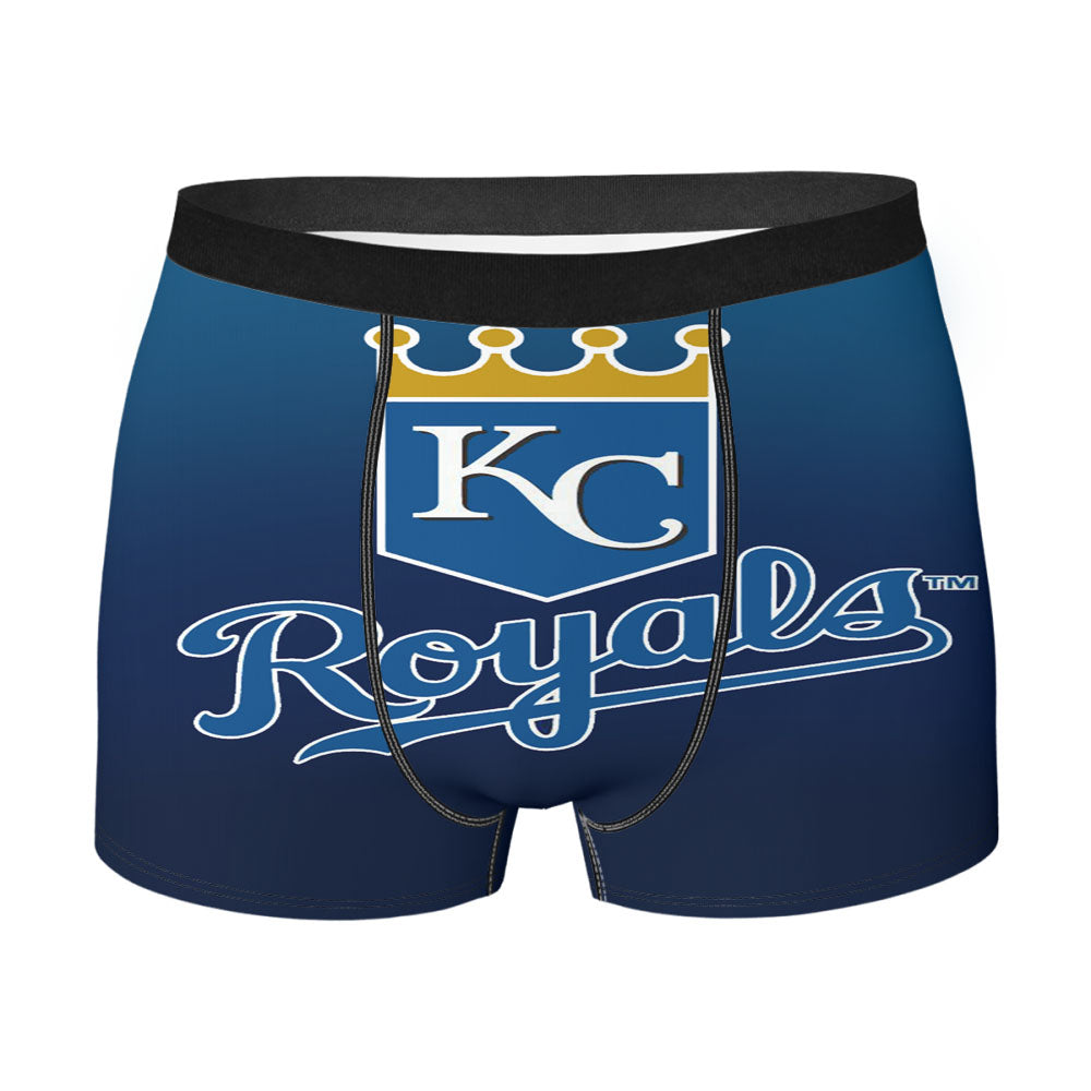 Kansas City Royals Logo Men'S Boxer Briefs