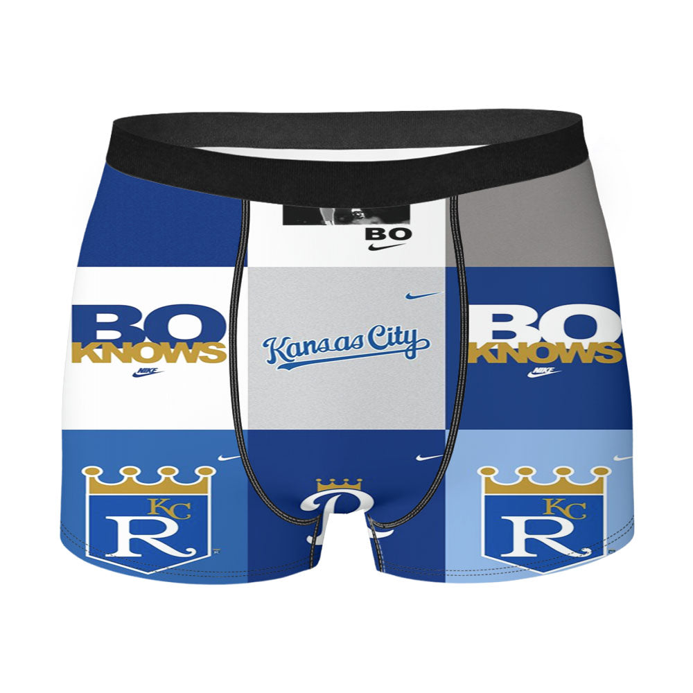 Kansas City Royals Logo Collage Men'S Boxer Briefs