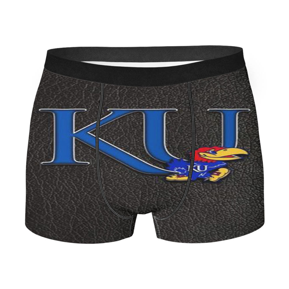 Kansas Jayhawks 3 Men'S Boxer Briefs