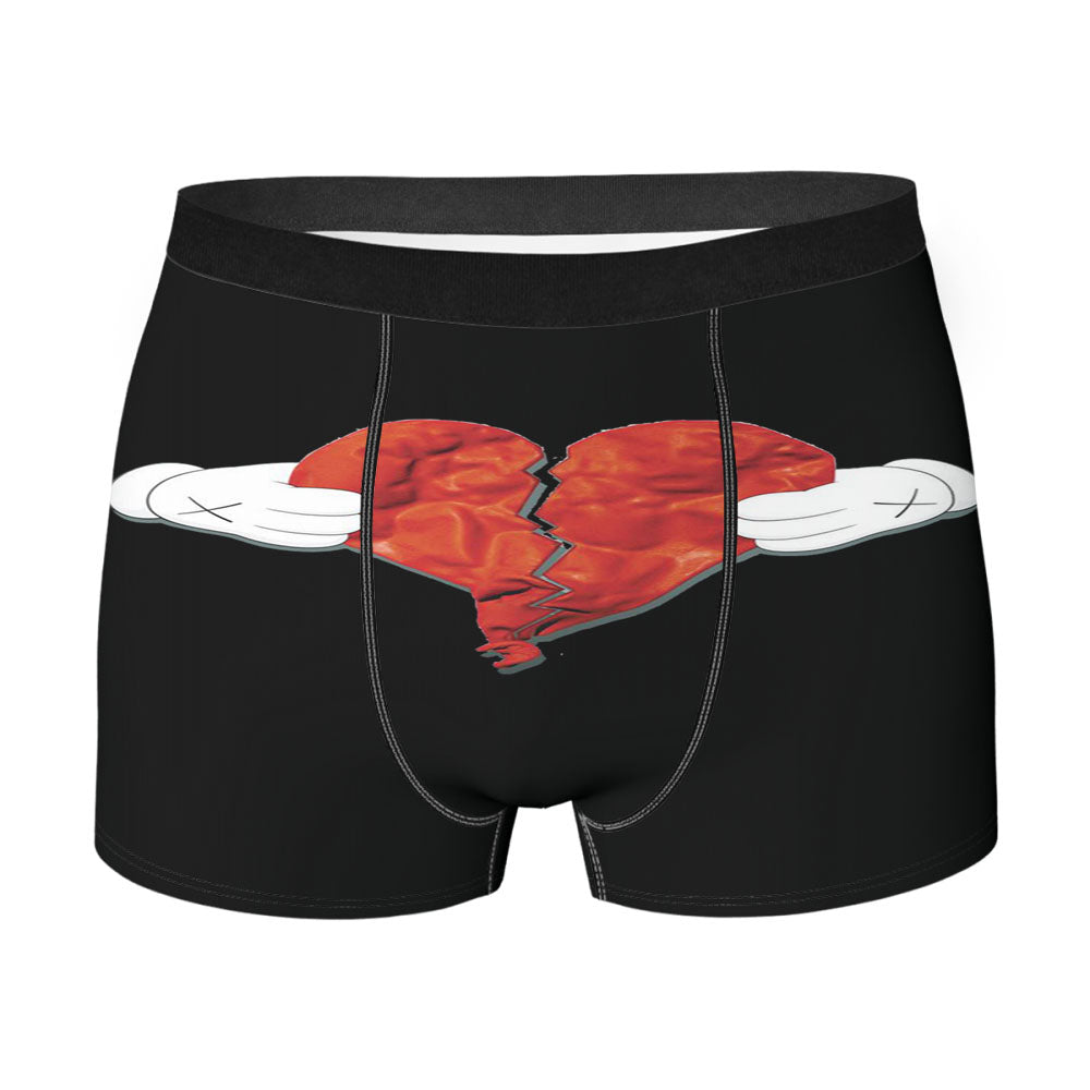 Kaws Broken Hearth Men'S Boxer Briefs