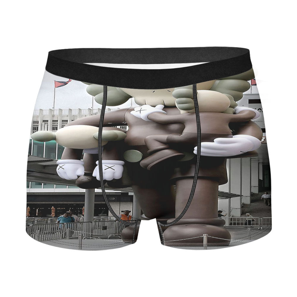 Kaws Clean Slate Harbour City Miniatur Men'S Boxer Briefs
