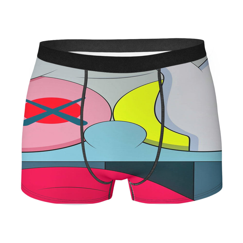 Kaws Pop Art Men'S Boxer Briefs