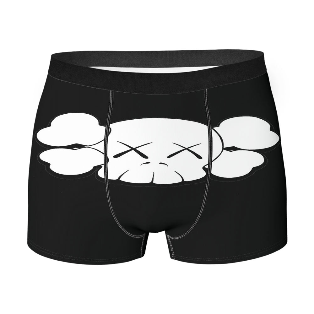 Kaws Skull Head Men'S Boxer Briefs