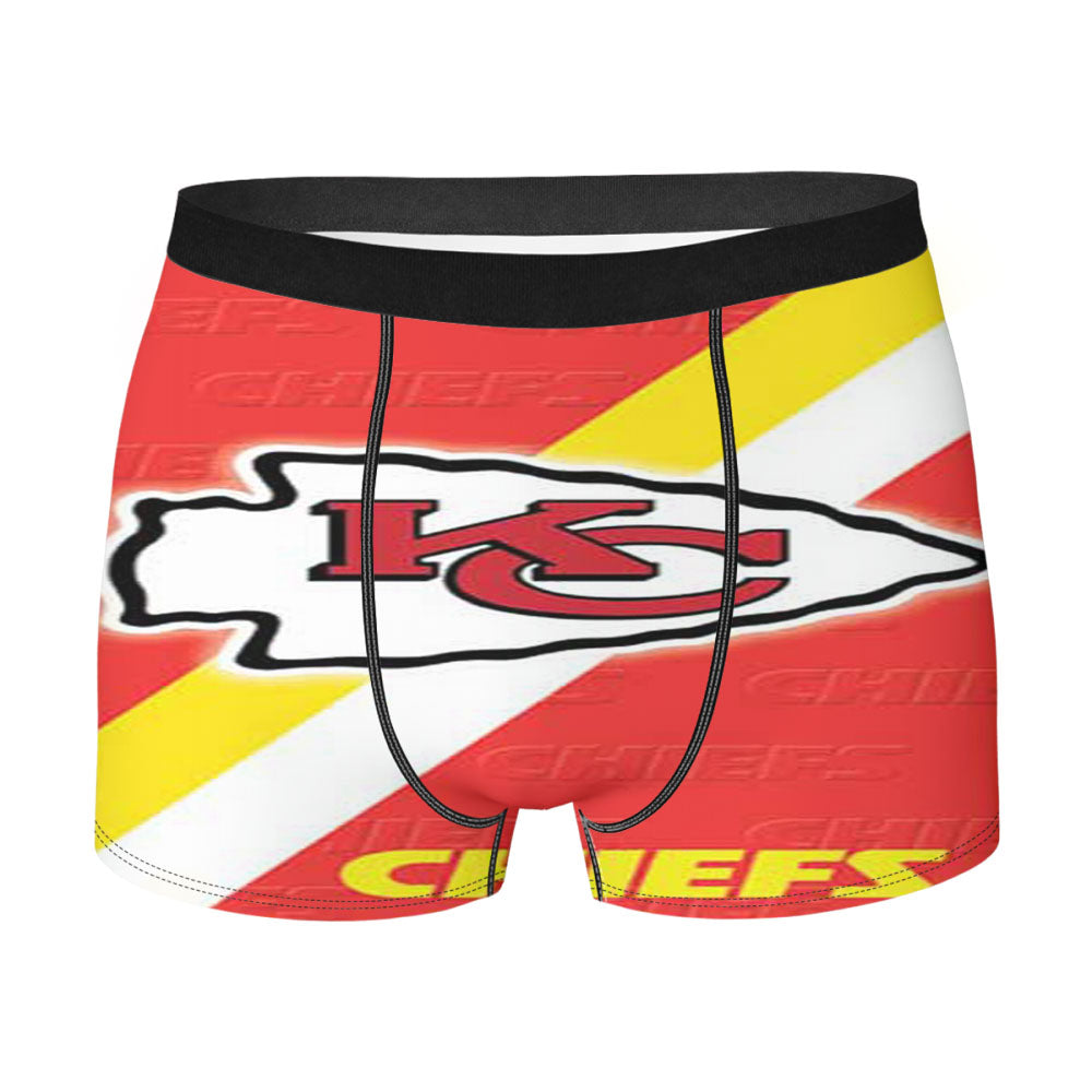Kc Chiefs Diagonal Men'S Boxer Briefs