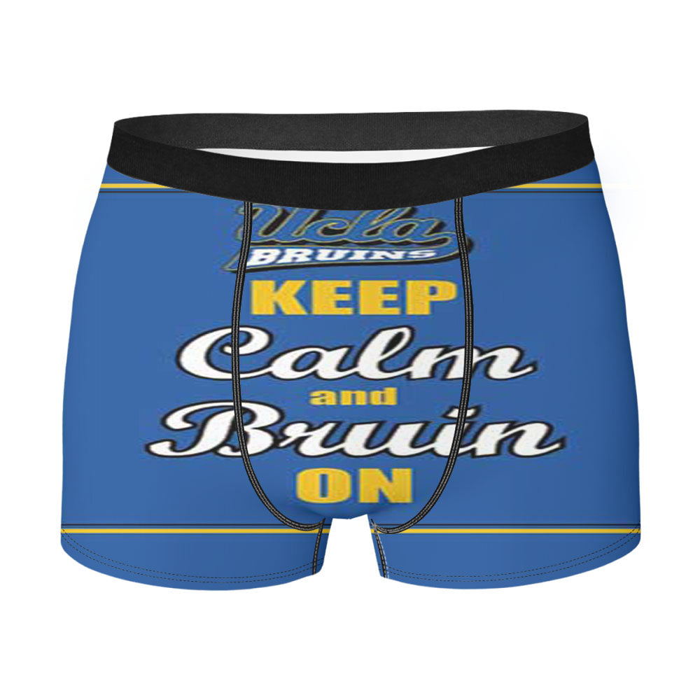 Keep Calm Bruin On Men'S Boxer Briefs