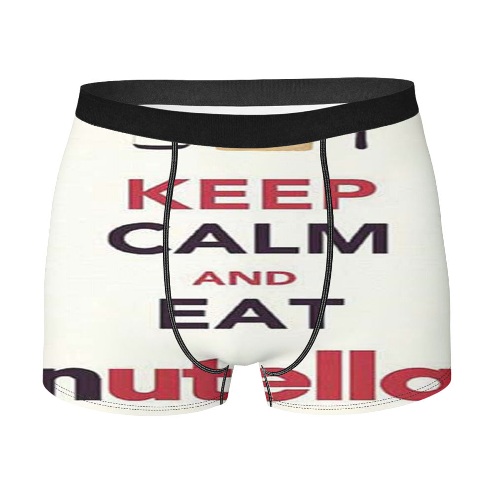 Keep Calm Eat Nutella Men'S Boxer Briefs