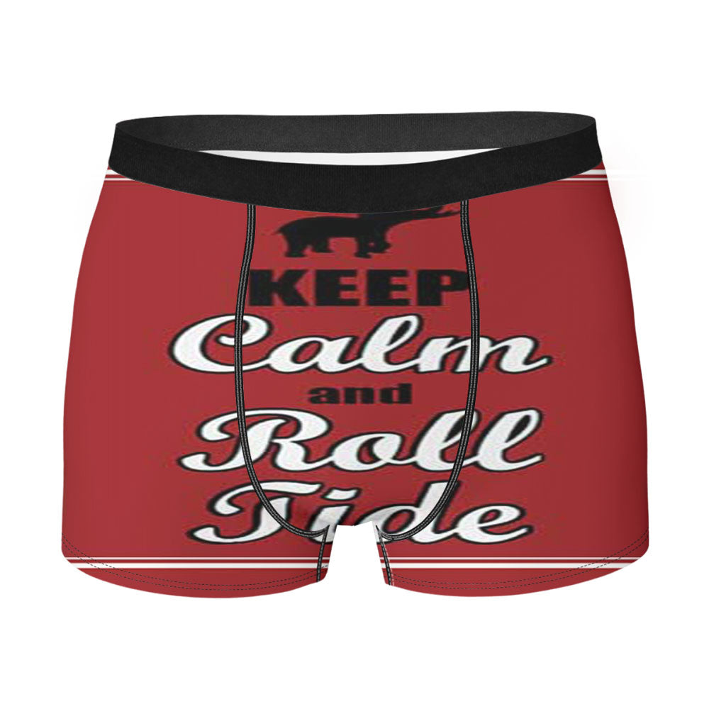 Keep Calm Roll Tide Men'S Boxer Briefs
