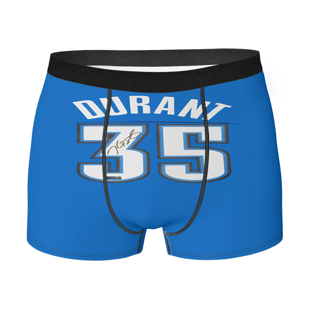 Kevin Durant Jersey Men'S Boxer Briefs