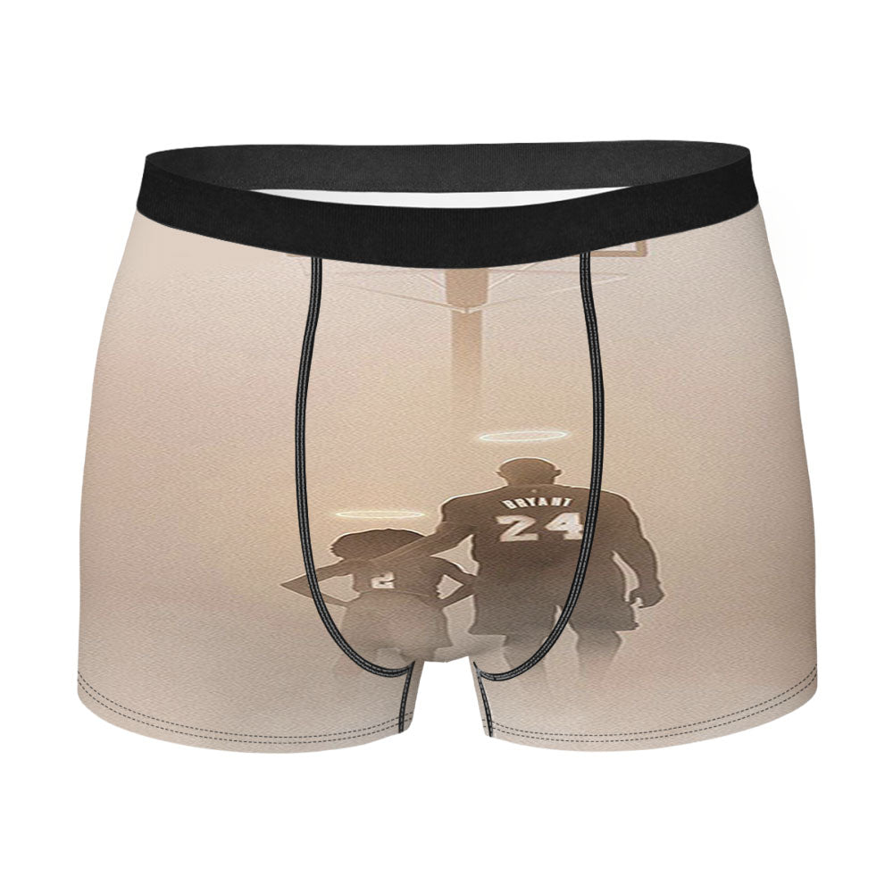 Kobe And Gigi Bryant Heaven Men'S Boxer Briefs