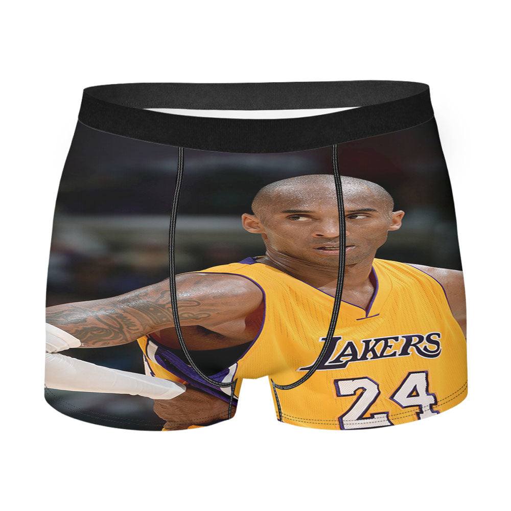 Kobe Bryant Lakers Nba Basketball Men'S Boxer Briefs