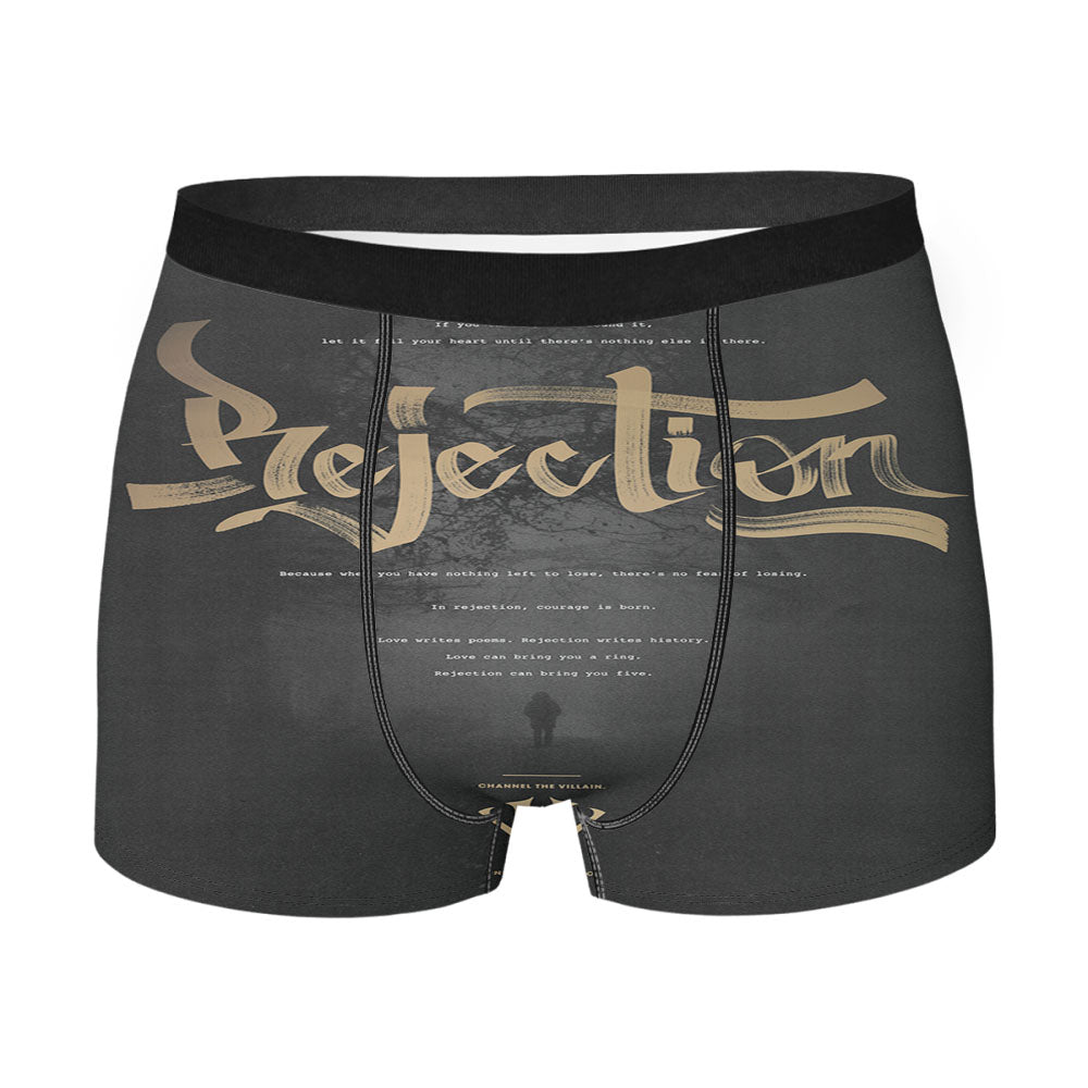 Kobe Bryant Rejection Herovillain Men'S Boxer Briefs