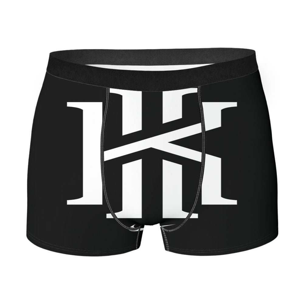 Kyrie Irving Nike Black White Logo Men'S Boxer Briefs