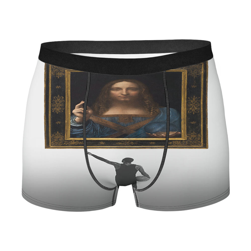 Kyrie Irving Nike Leonardo Davinci Men'S Boxer Briefs