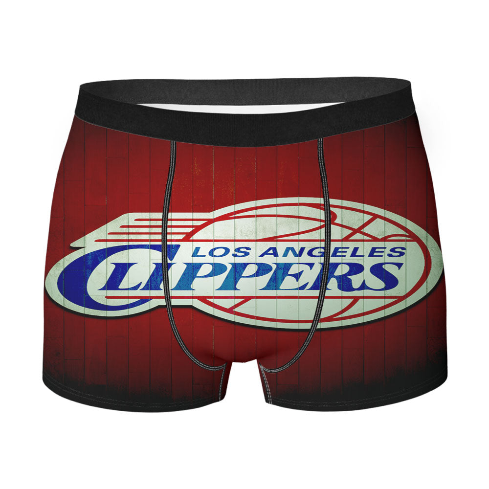 La Clippers Hardwood Men'S Boxer Briefs