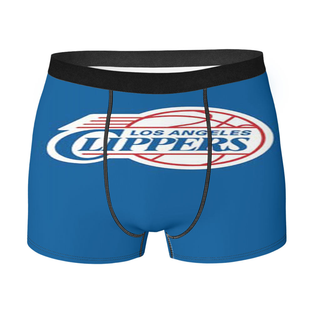 La Clippers Logo On Blue Men'S Boxer Briefs