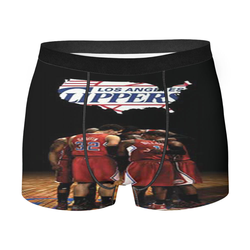 La Clippers Spotlight Plain Men'S Boxer Briefs