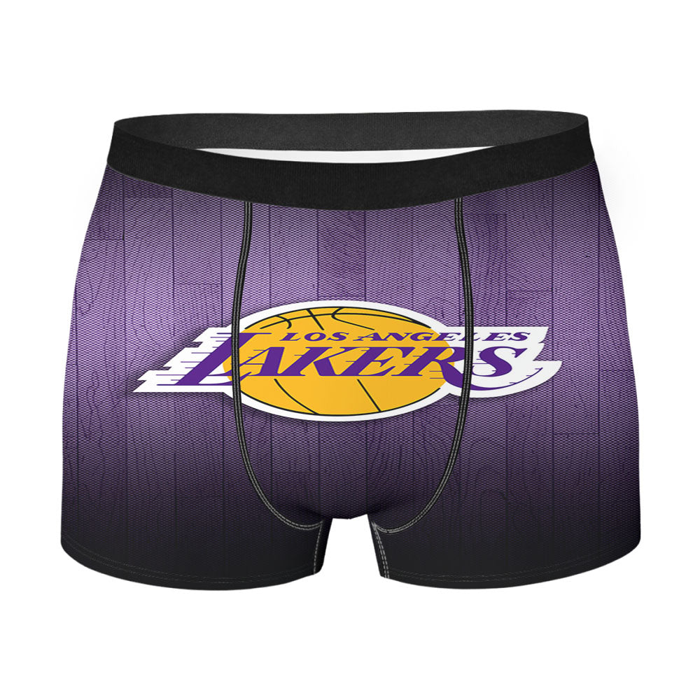 La Dodgers Logo Wooden Men'S Boxer Briefs