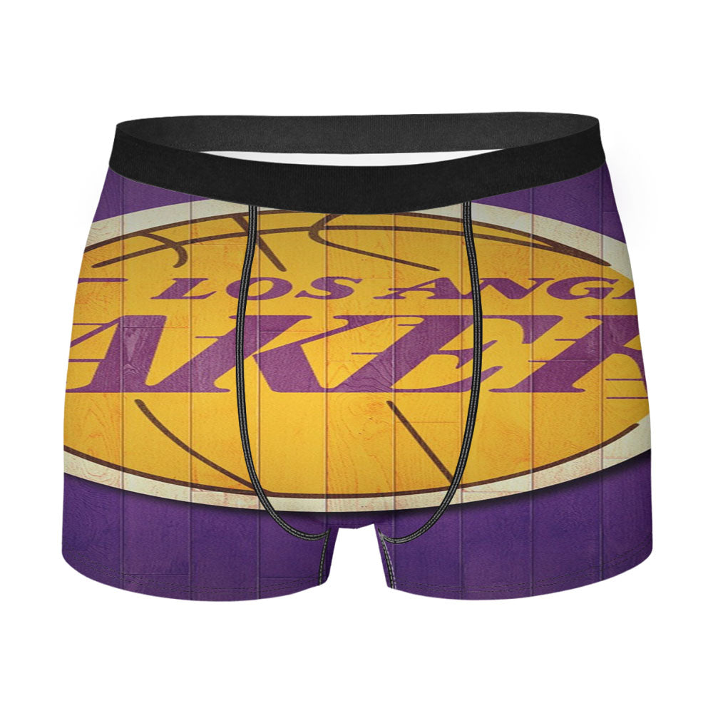 Lakers Lo Angeles Basket Men'S Boxer Briefs
