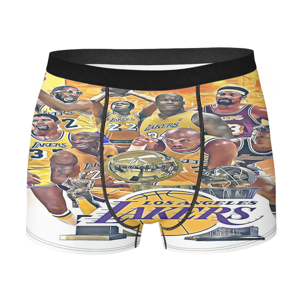 Lakers Los Angeles Team Squad Men'S Boxer Briefs