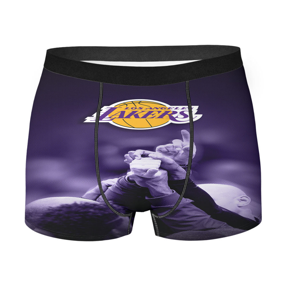 Lakers Team Los Angeles Number One Men'S Boxer Briefs