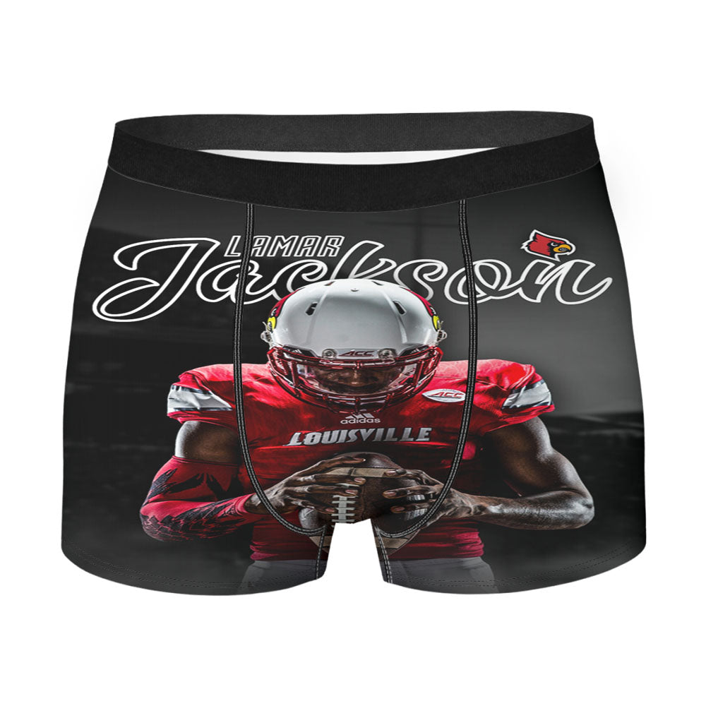 Lamar Jackson Louisville Men'S Boxer Briefs