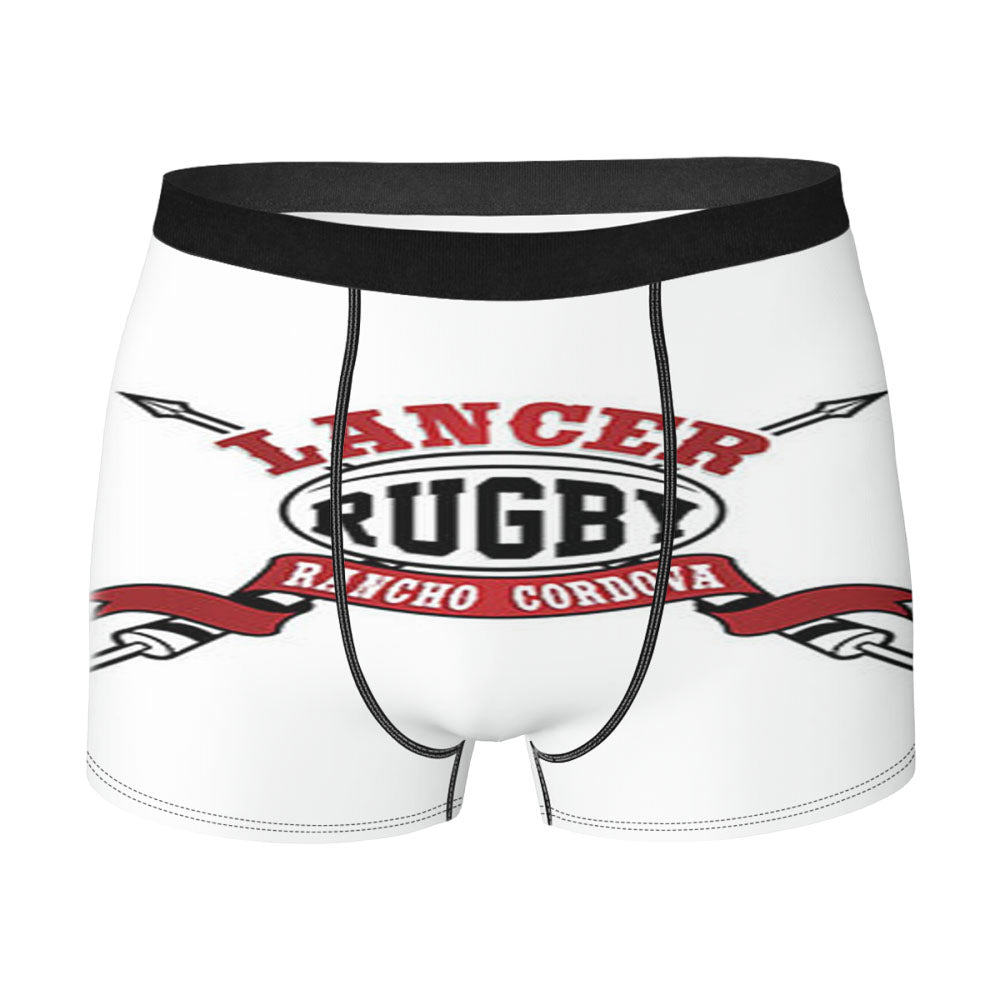 Lancer Rugby Logo Men'S Boxer Briefs
