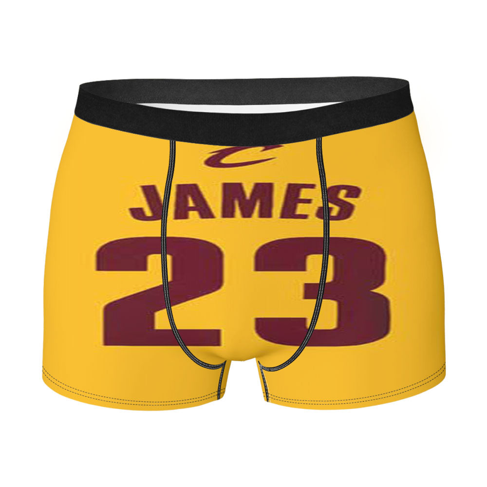 Lebron James Jersey Plain Men'S Boxer Briefs