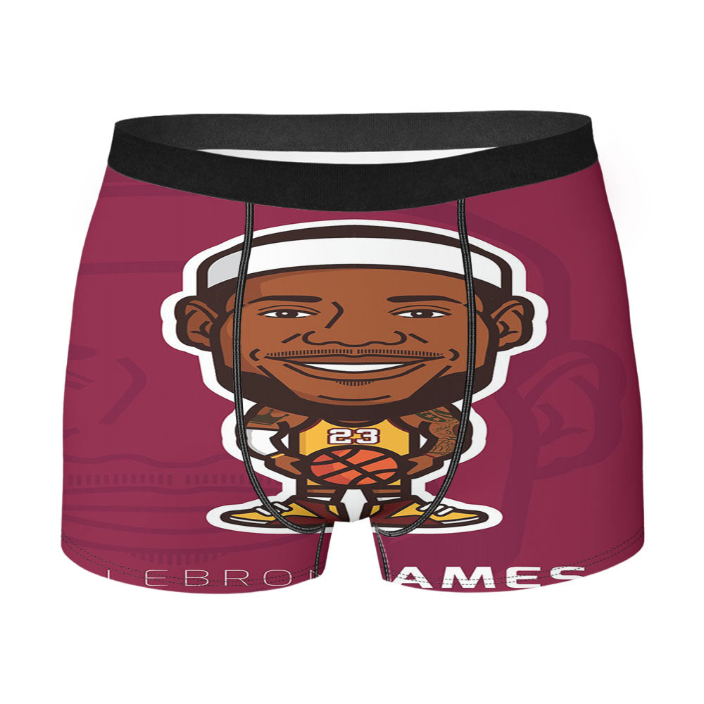 Lebron James Lakers Wallpaper Men'S Boxer Briefs