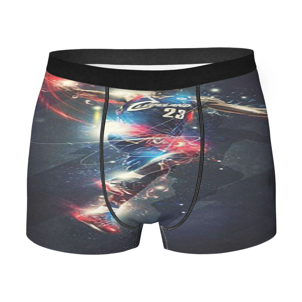 Lebron James Lay Up Men'S Boxer Briefs