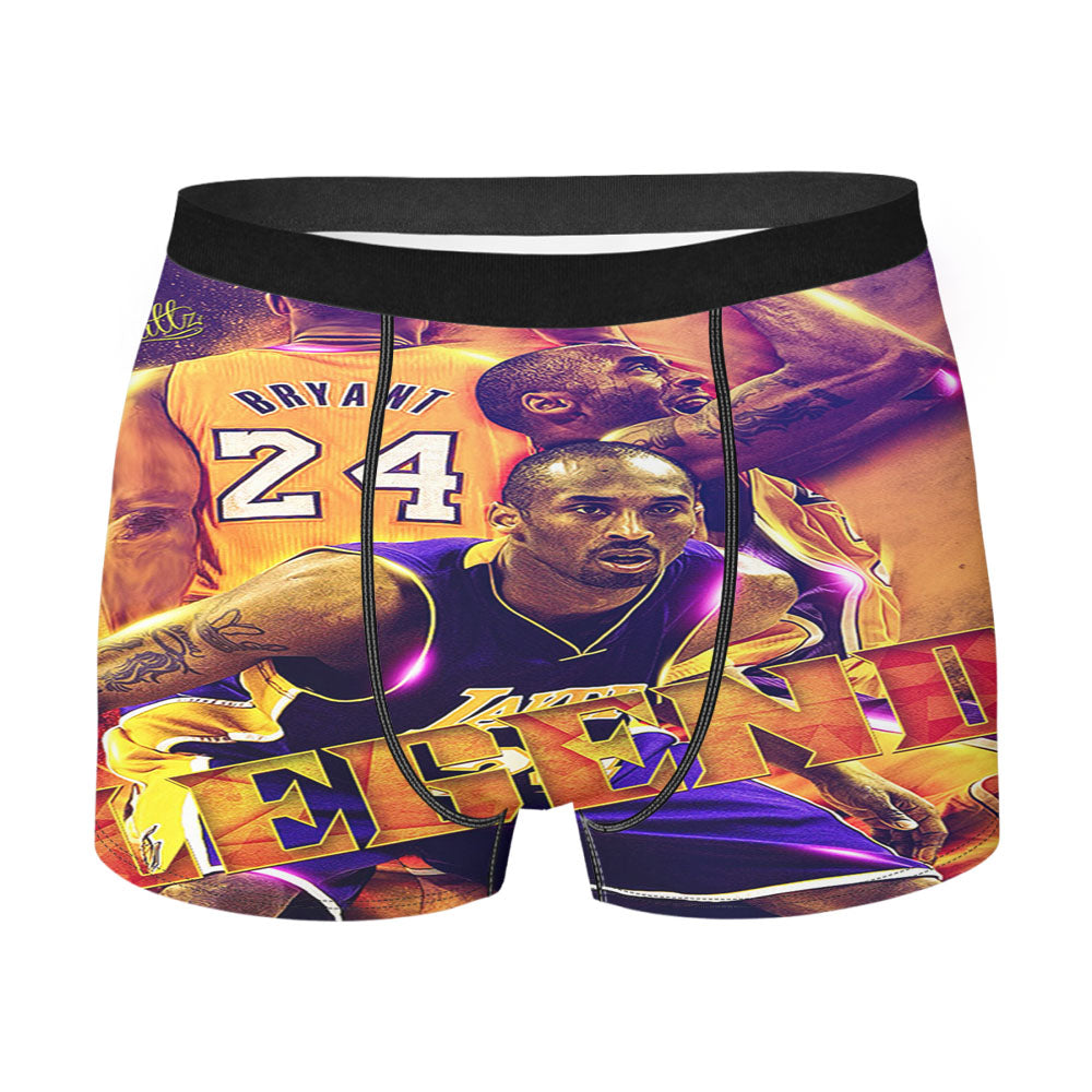 Legend Player From Lakers Team Men'S Boxer Briefs
