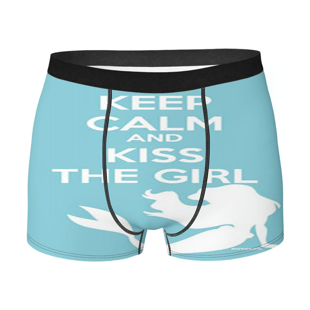 Little Mermaid Keep Calm Men'S Boxer Briefs