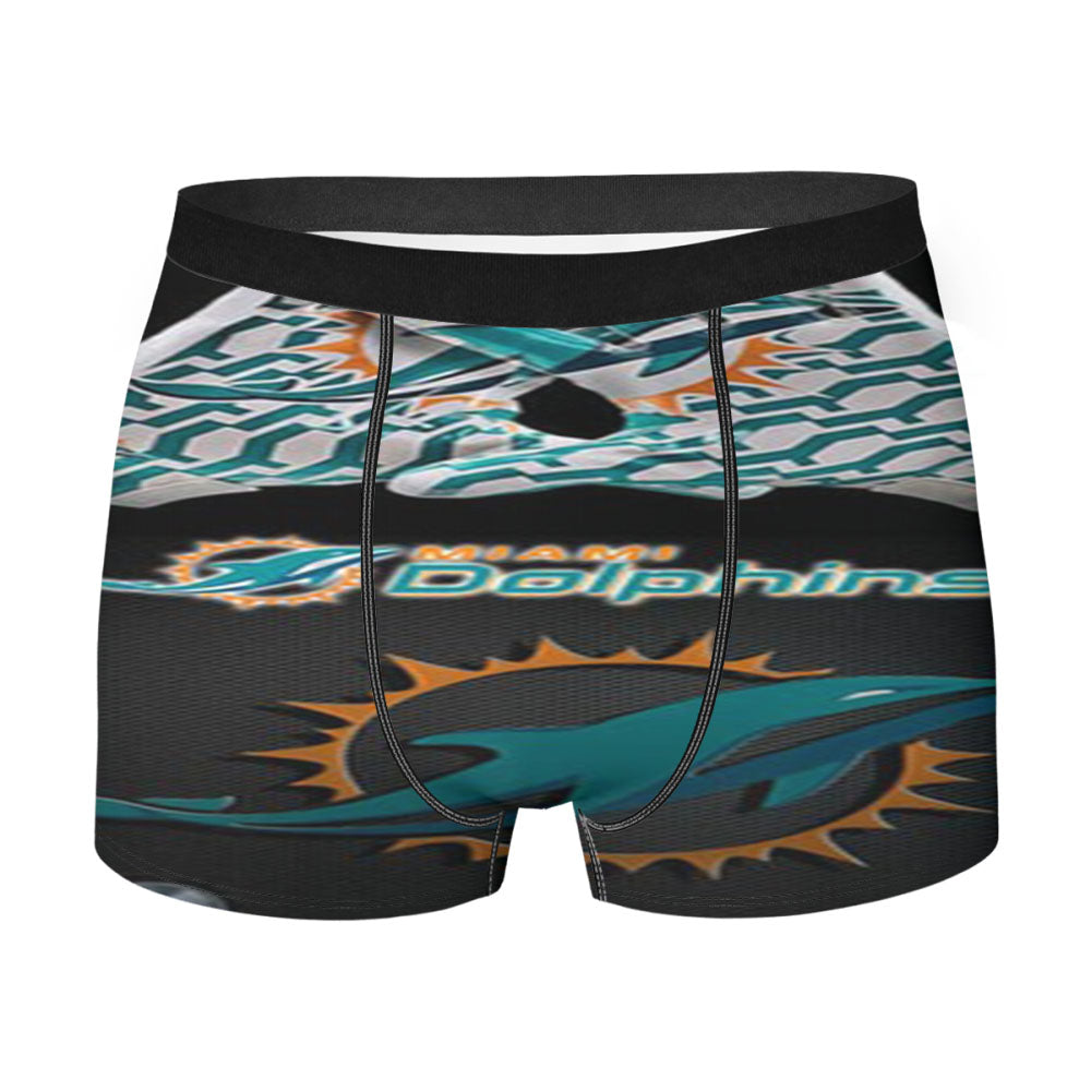 Logo Miami Dolphins Men'S Boxer Briefs