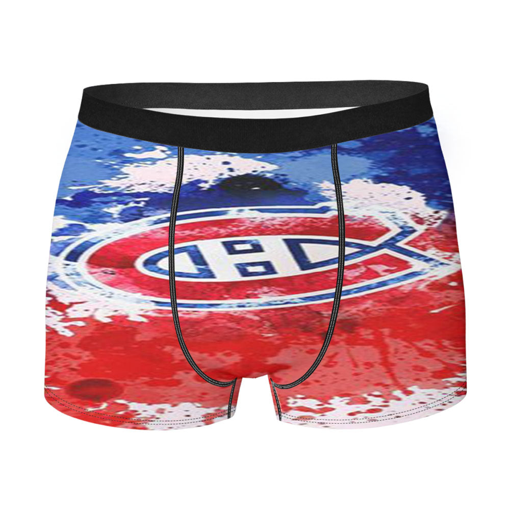 Logo Montreal Canadiens Men'S Boxer Briefs