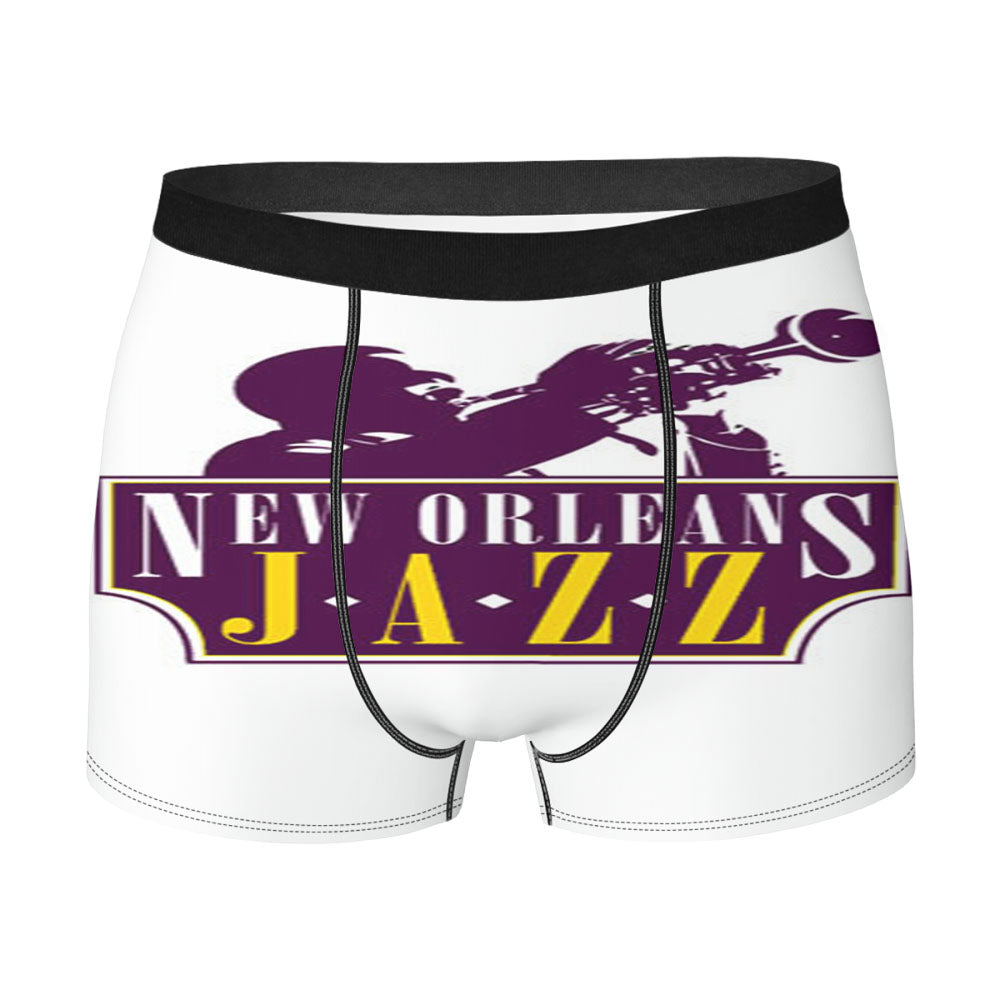 Logo New Orleans Jazz Men'S Boxer Briefs