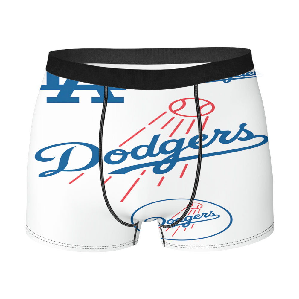 Los Angeles Dodgers All Logo Men'S Boxer Briefs
