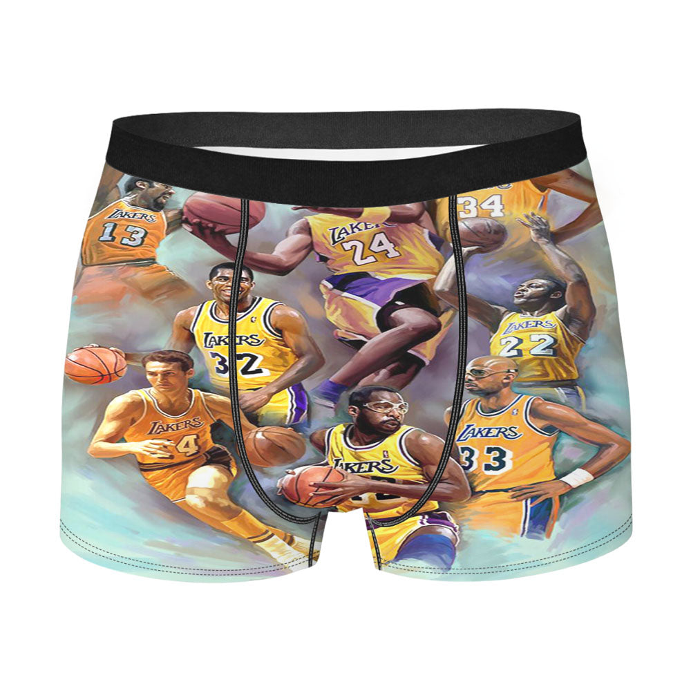 Los Angeles Laker Legends Player All The Time Men'S Boxer Briefs