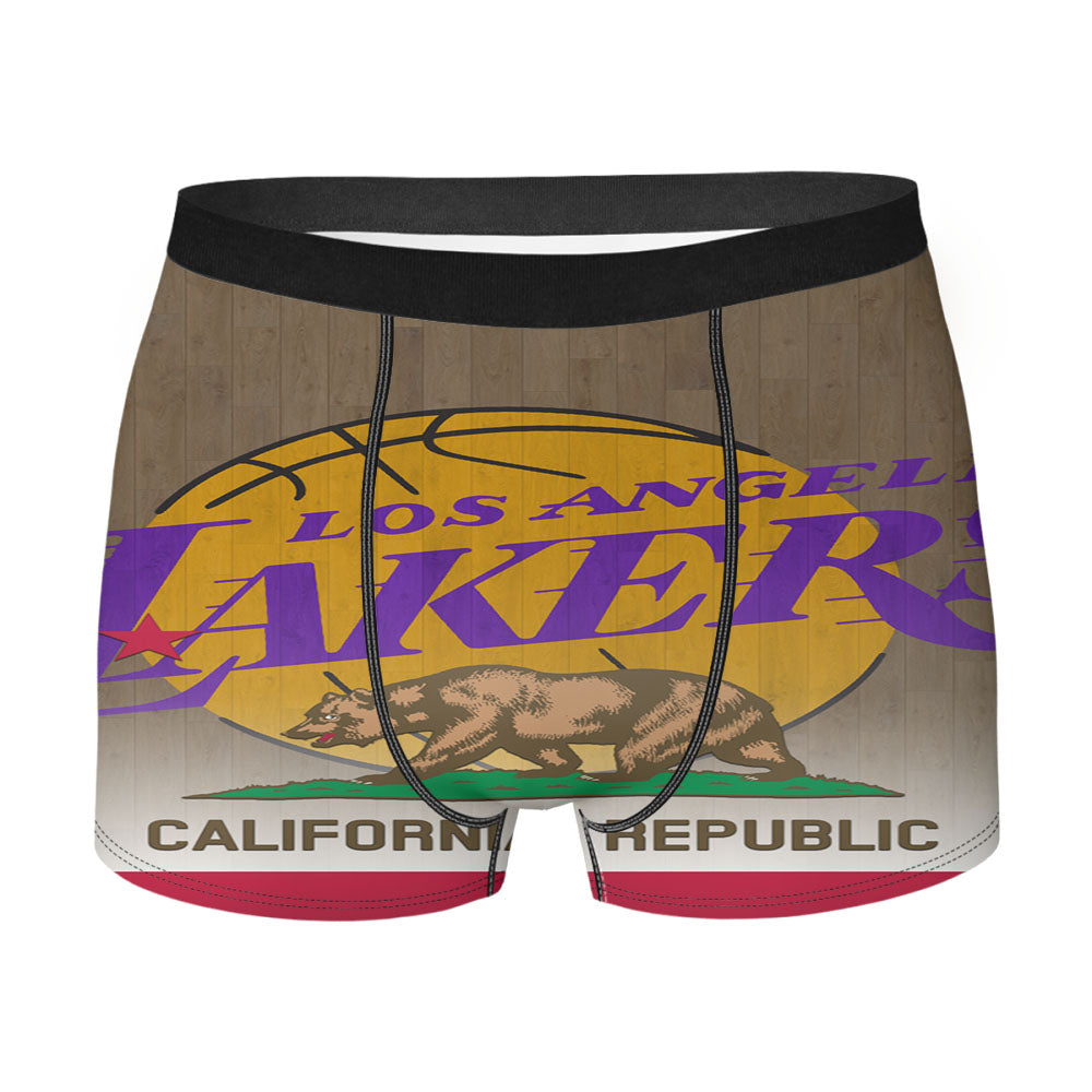 Los Angeles Lakers California Republic Men'S Boxer Briefs