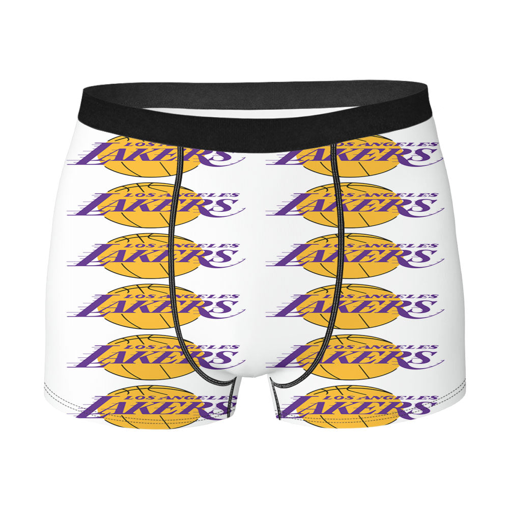 Los Angeles Lakers Logo Men'S Boxer Briefs