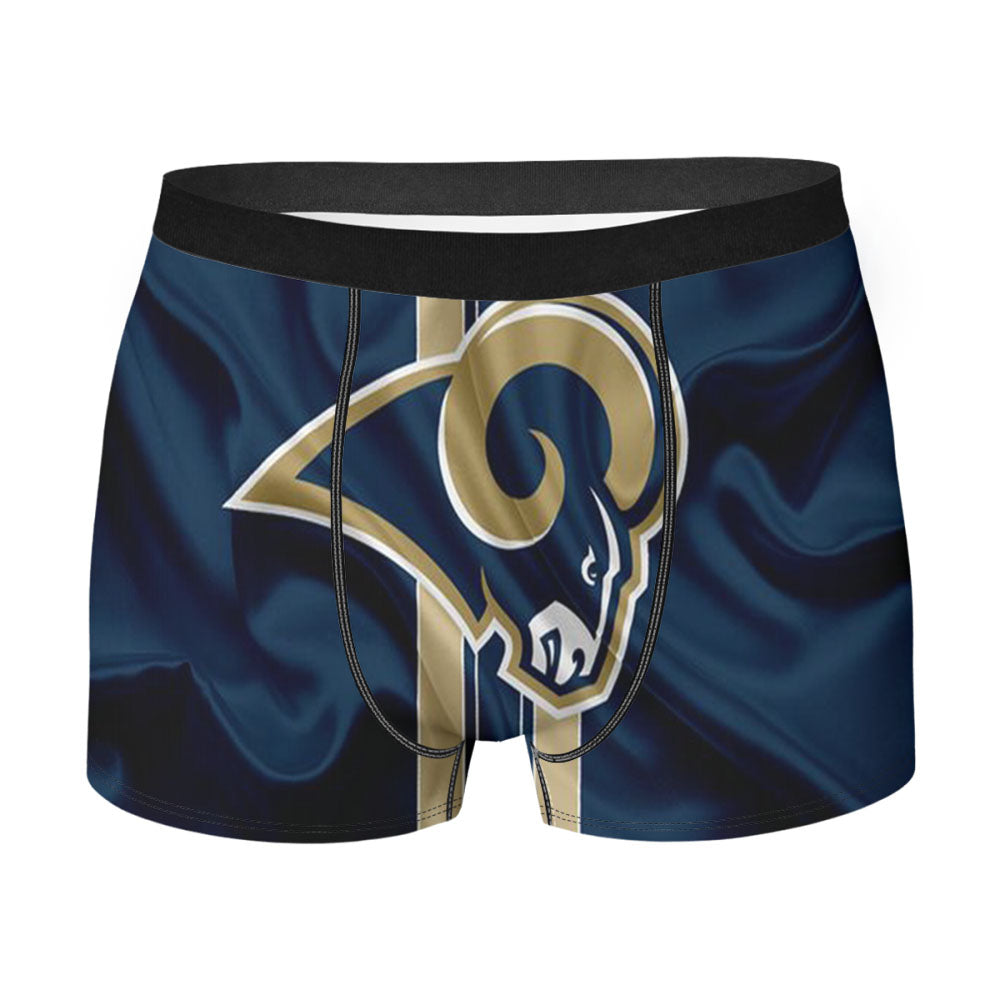 Los Angeles Rams Logo Emblem Men'S Boxer Briefs
