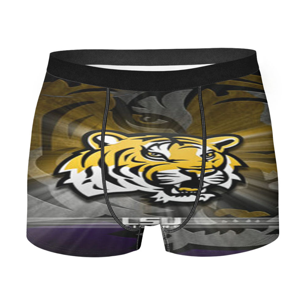 Lsu Tigers College Football Men'S Boxer Briefs