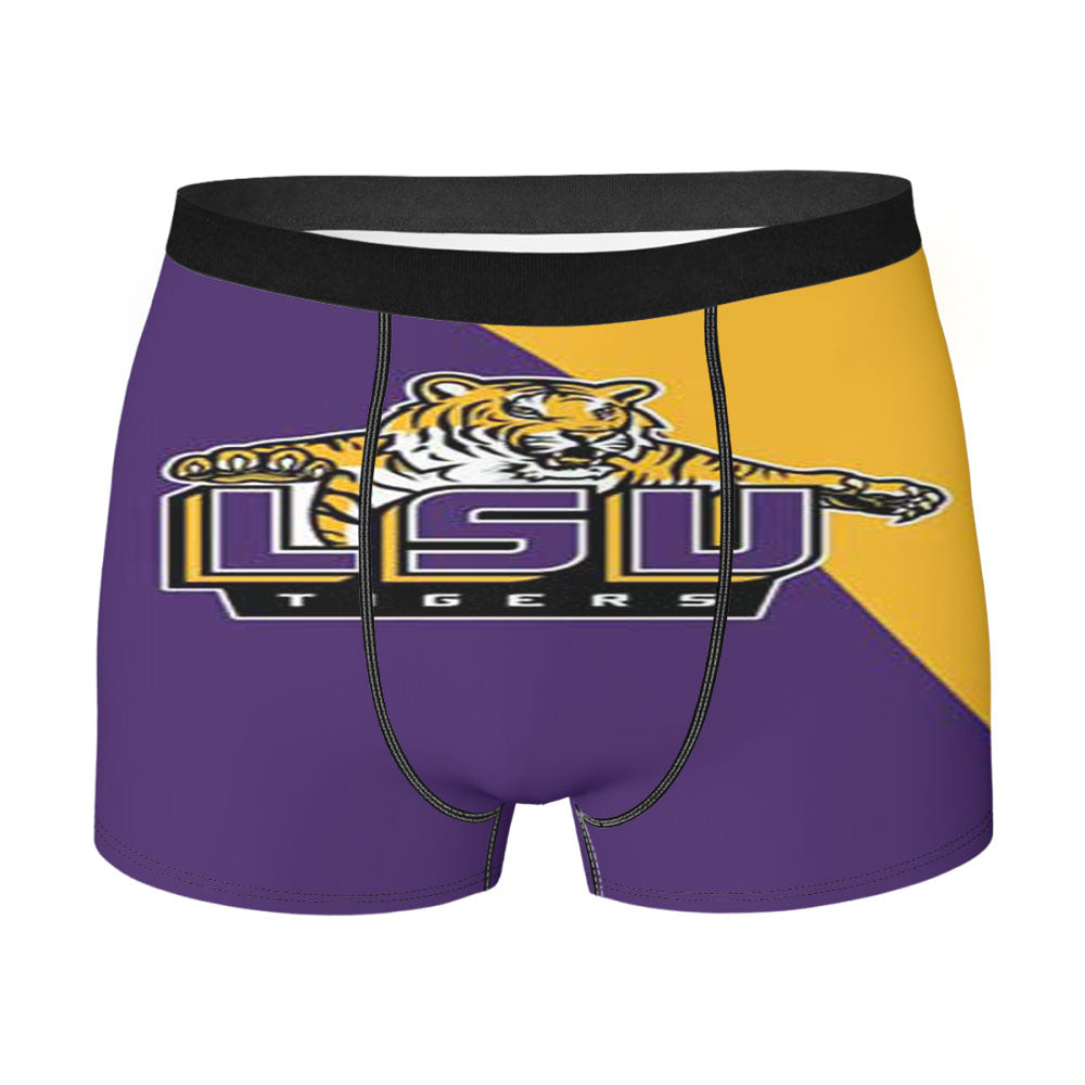Lsu Tigers Logo Men'S Boxer Briefs